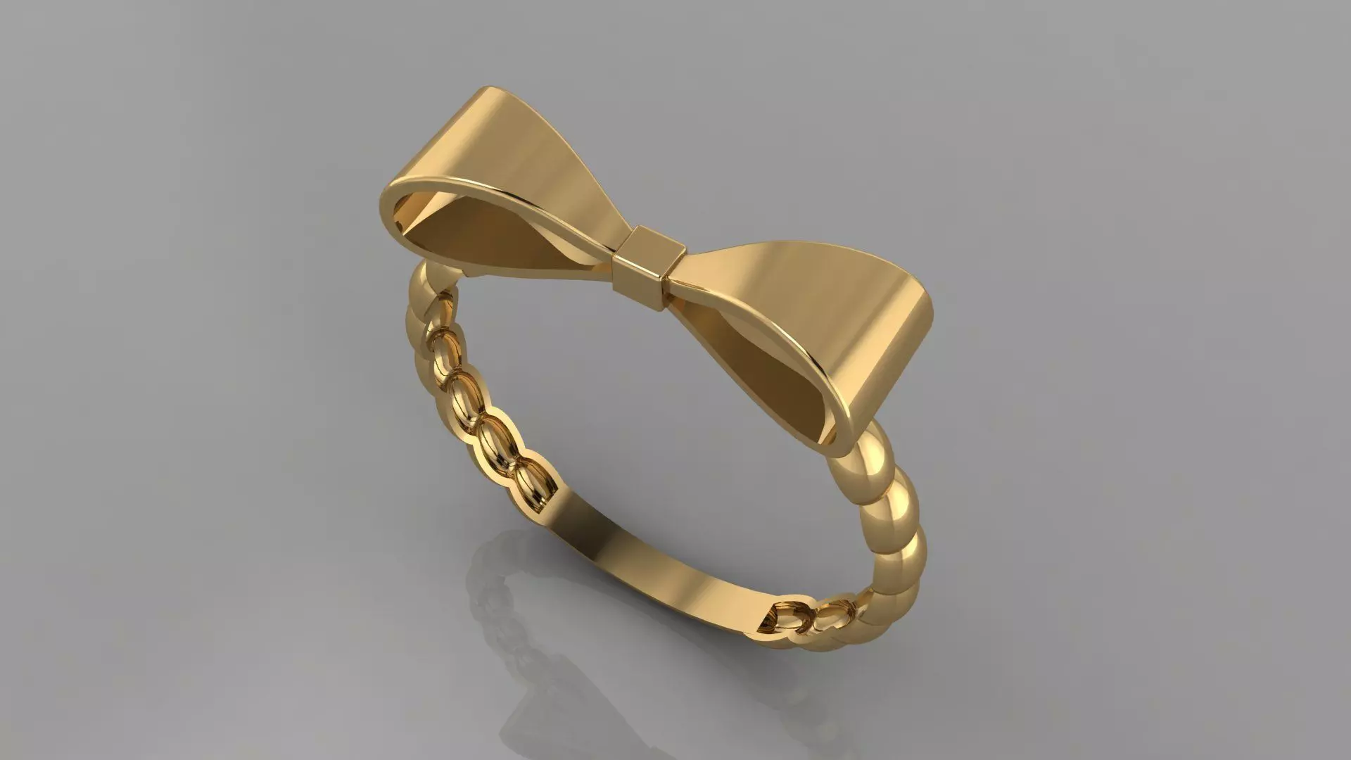 minimal ring code 001 3D print model_0