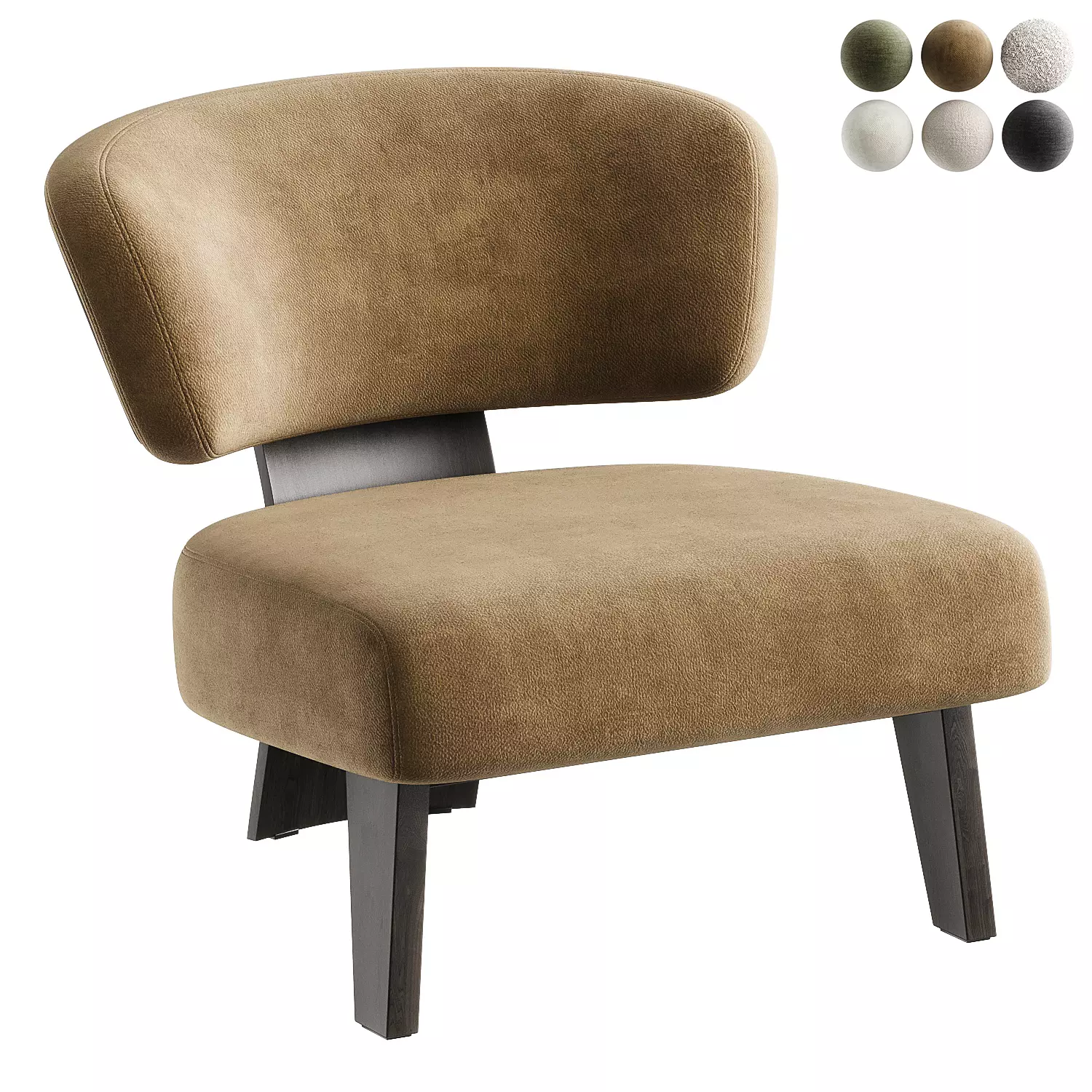 armchair easy 3D model_0