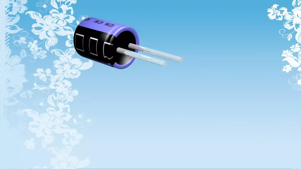 Capacitor Free 3D model_0