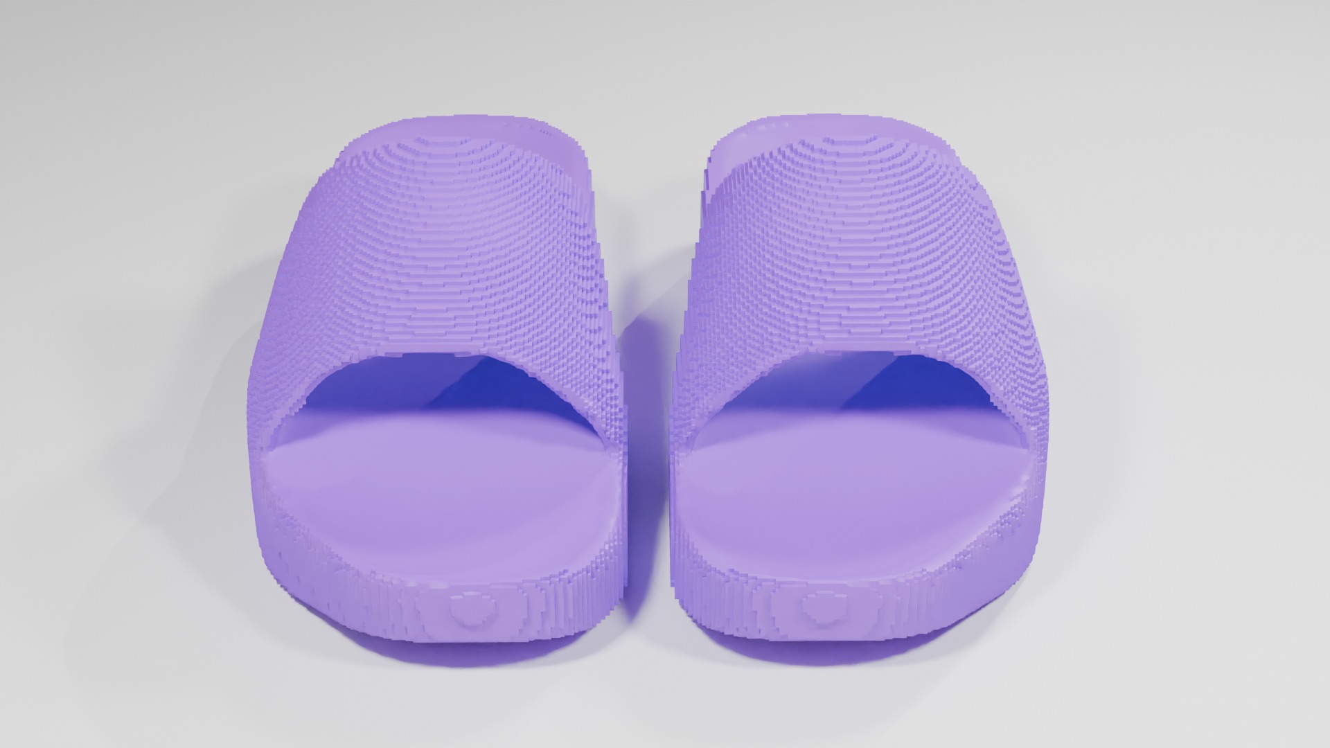 Cubic Slippers 3D print model_4
