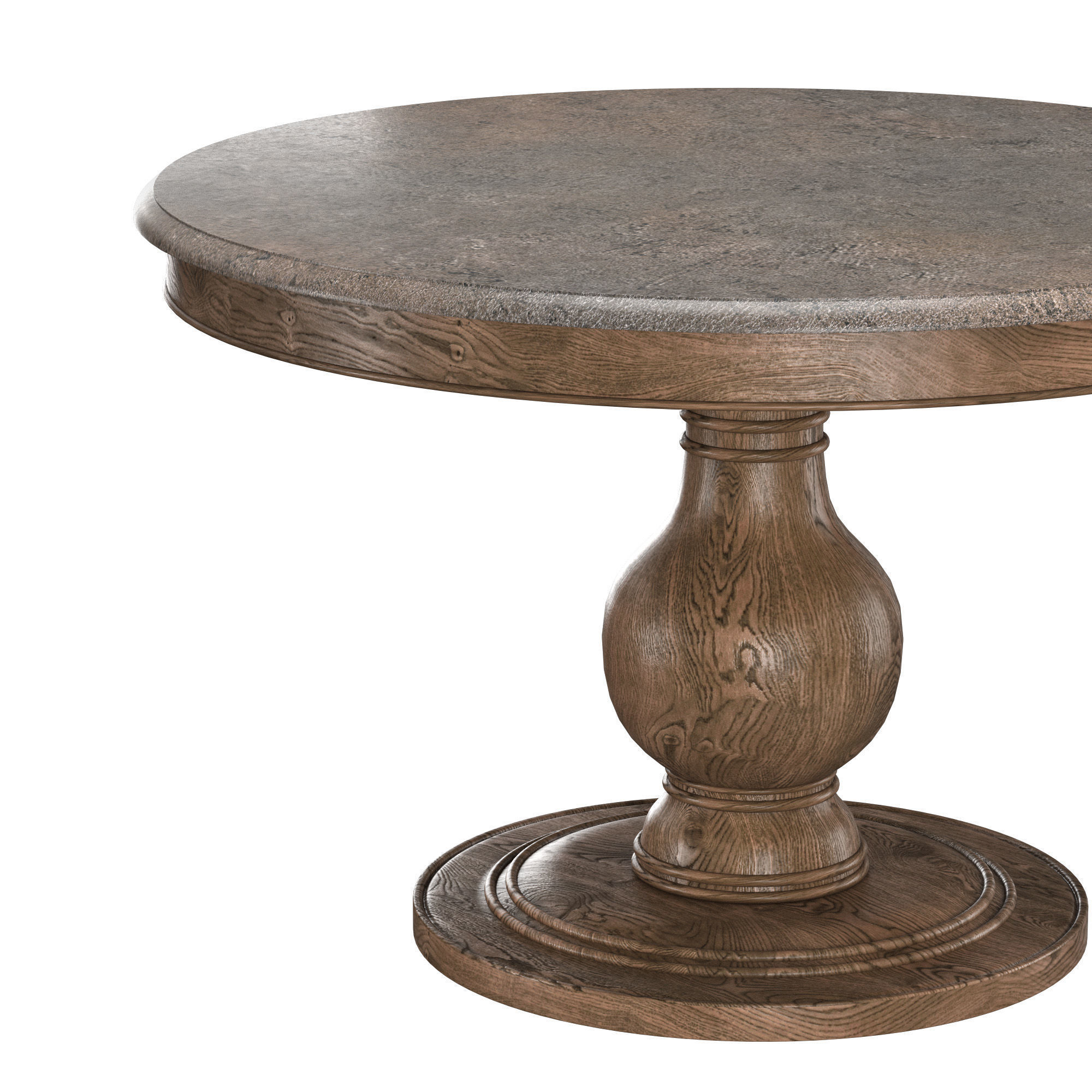 Luca Dining Table BLUESTONE 3D model_3
