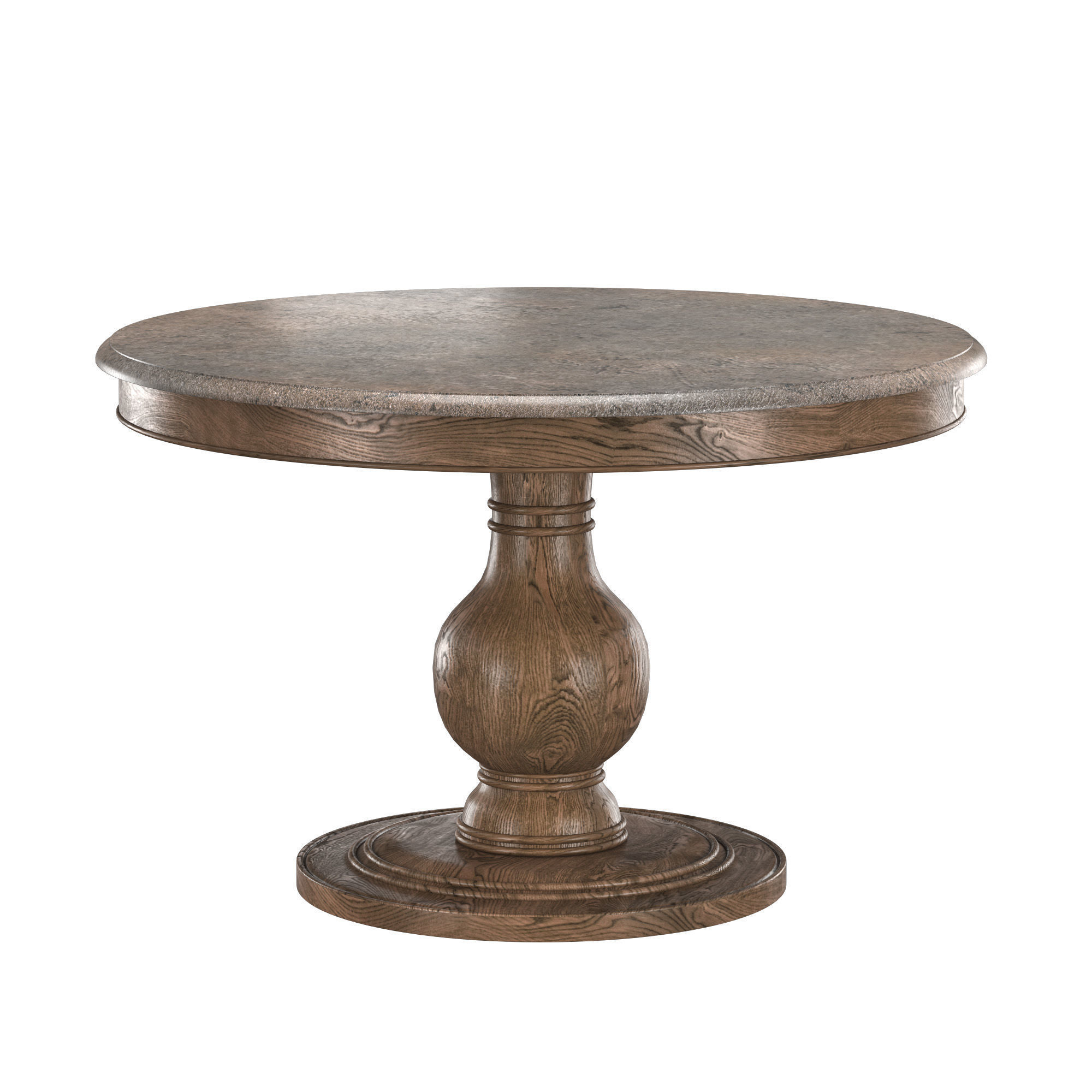 Luca Dining Table BLUESTONE 3D model_2