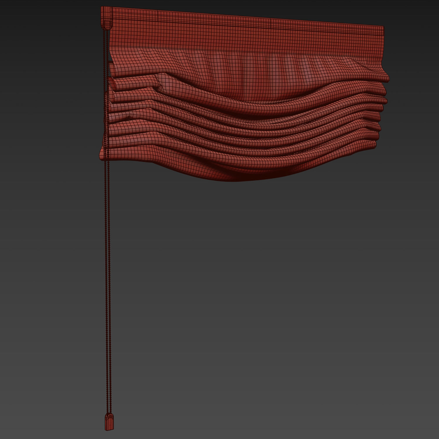 Curtain modern 8 3D model_8