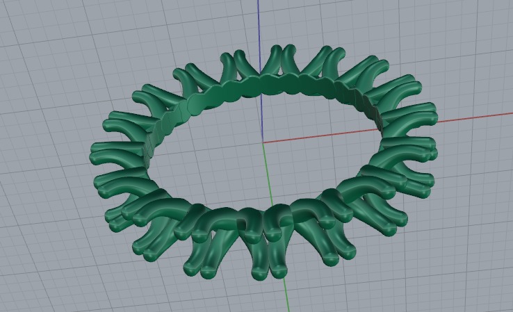 Ring Model 6190 3D print model_5