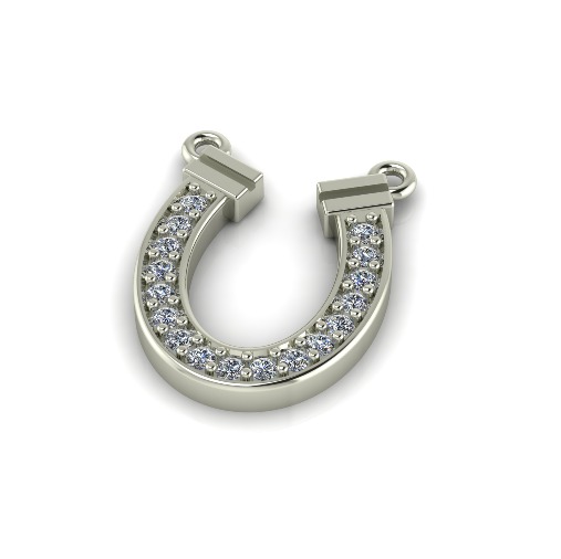 Horseshoe pendant Model 6189 3D print model_2