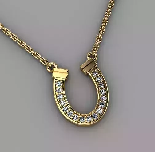 Horseshoe pendant Model 6189