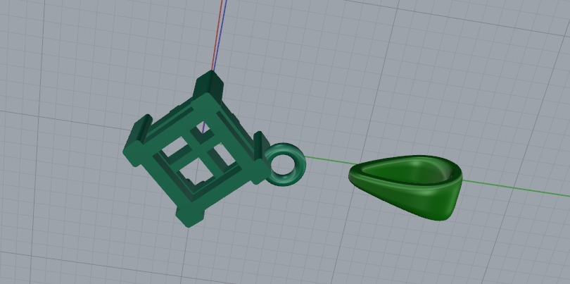 Pendant Model 6187 3D print model_4