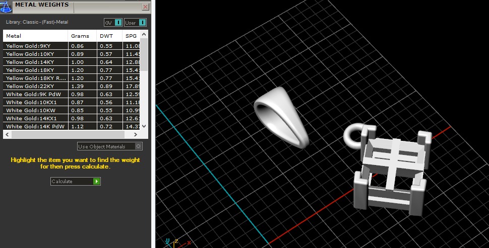 Pendant Model 6187 3D print model_6