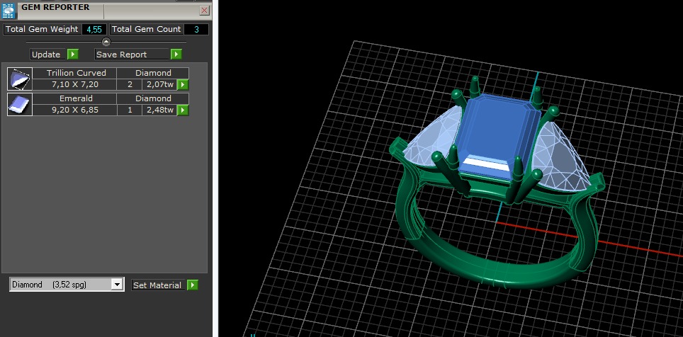Ring graff Model 6182 3D print model_8