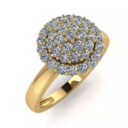 light weight gold diamond rings-C111116SKCH2026051-wt-5-10