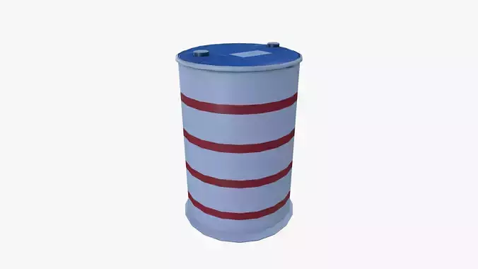plastic barrel
