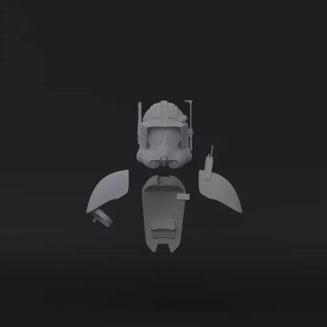 Clone Commander Cody and Vaughn - One12 - STL files 3D print model_0