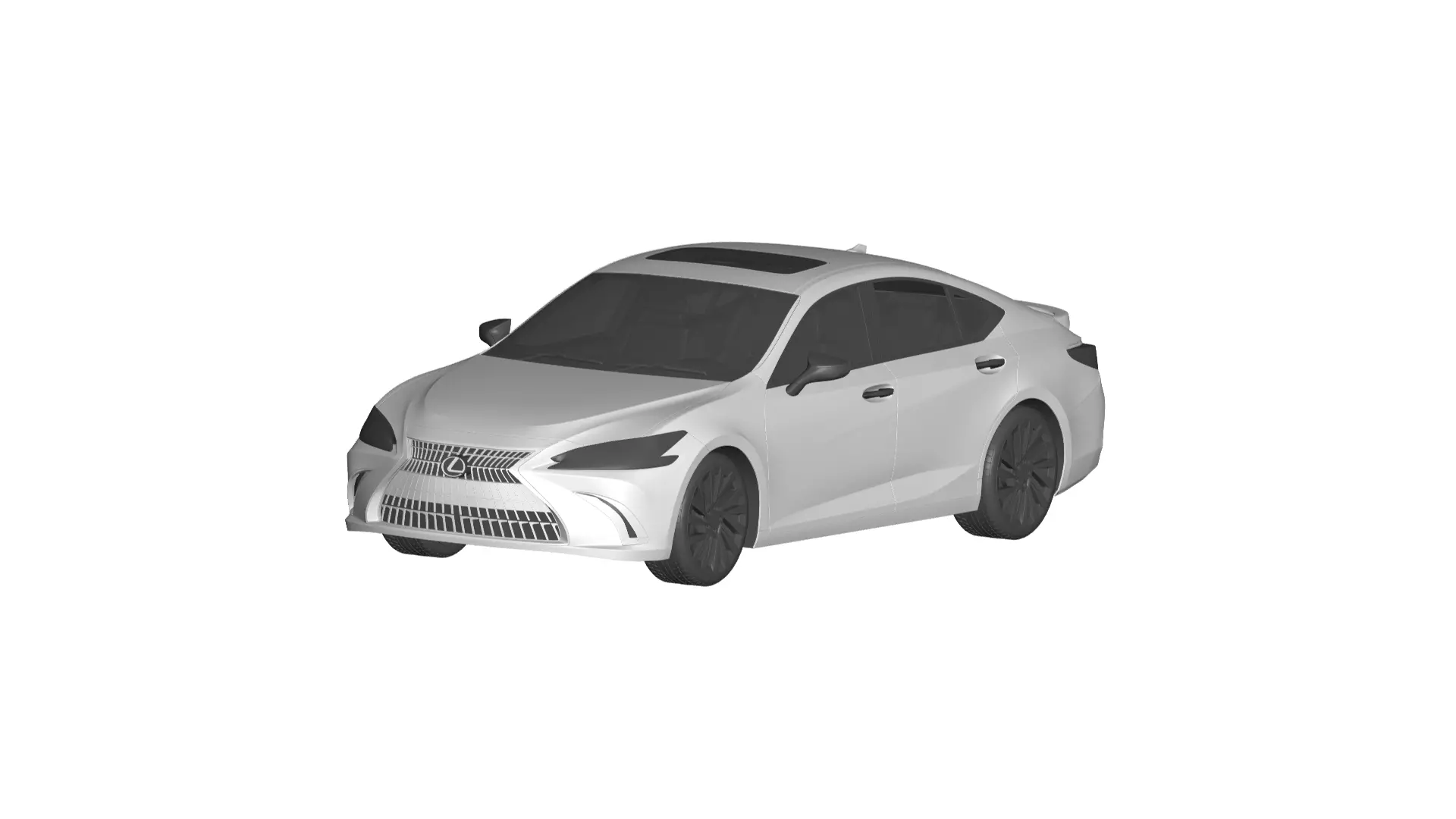 Lexus ES 3D model_0