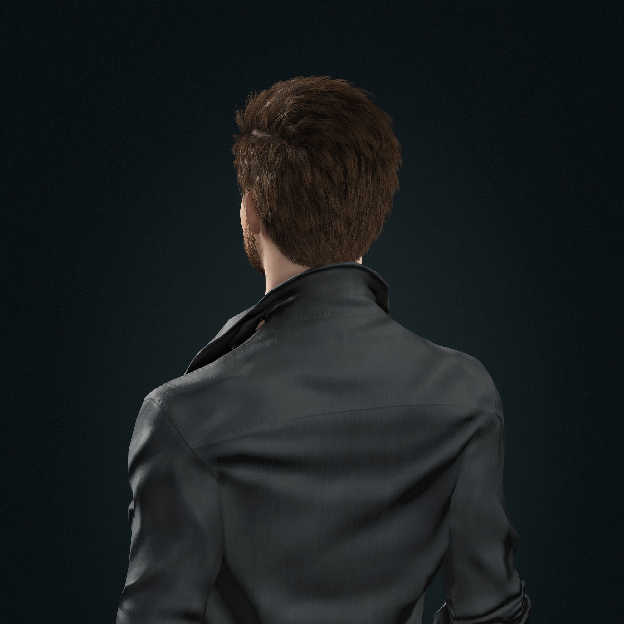 Jake Gyllenhaal Character Low-poly 3D model_6