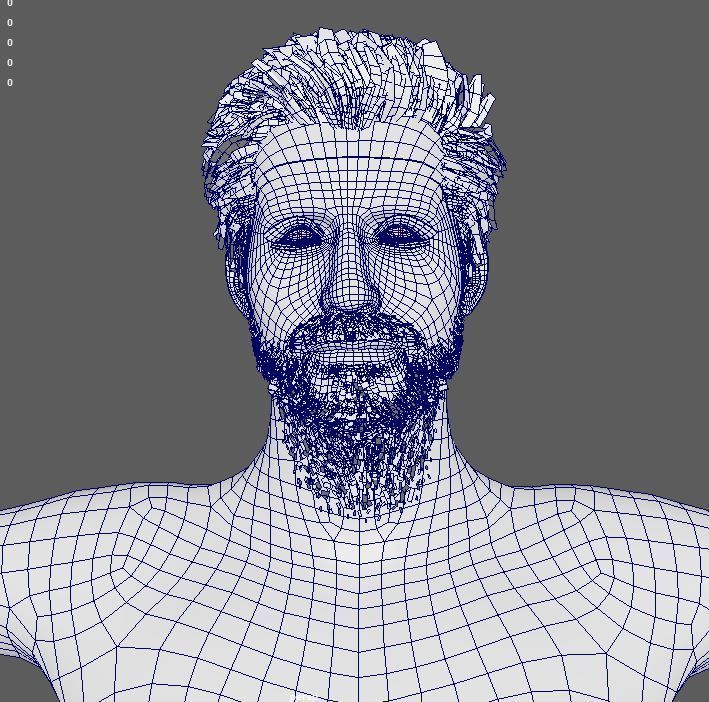 Jake Gyllenhaal Character Low-poly 3D model_15