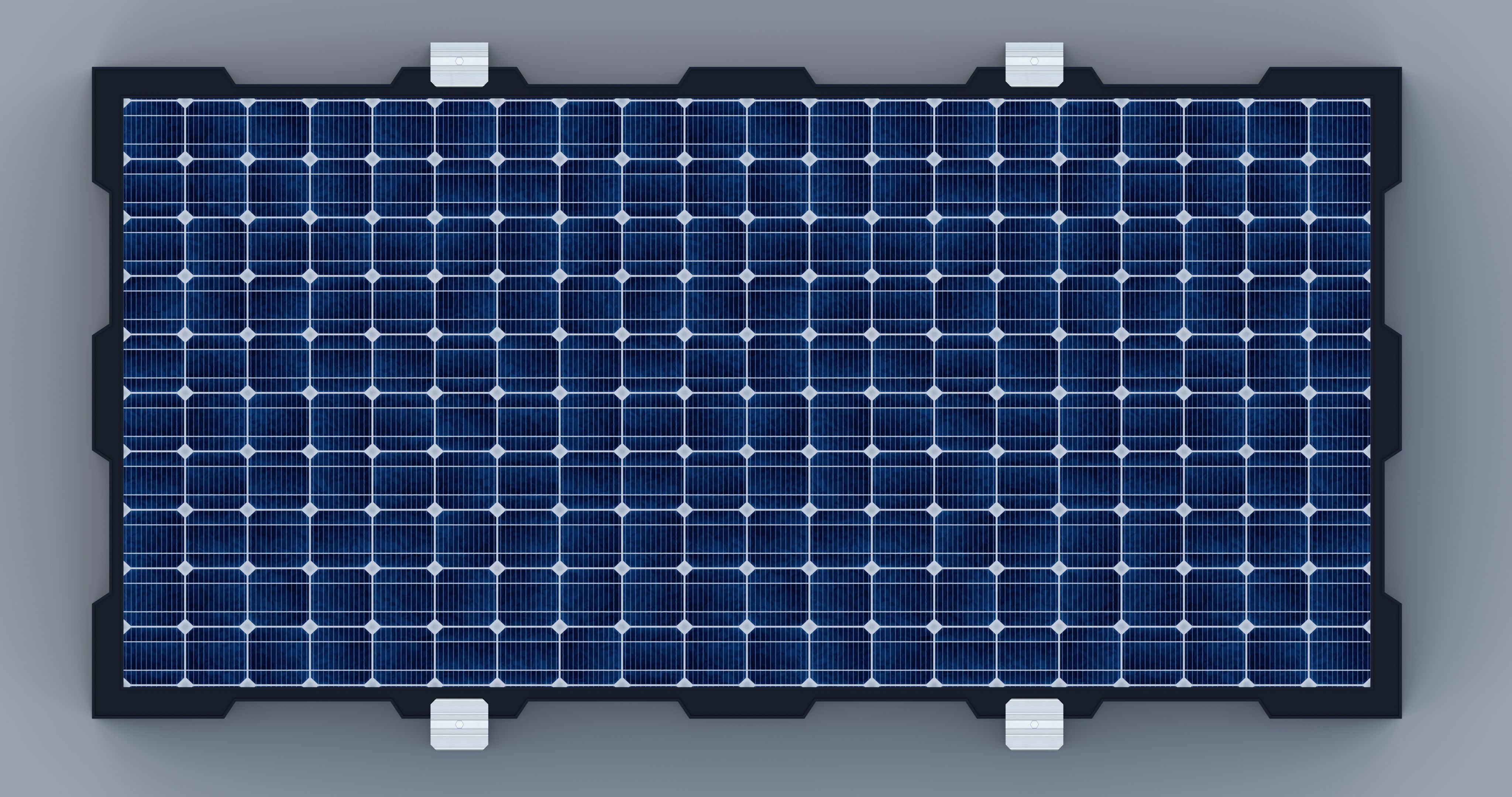 630W 2465x1134x35mm New Frame Solar Panel 3D model_3