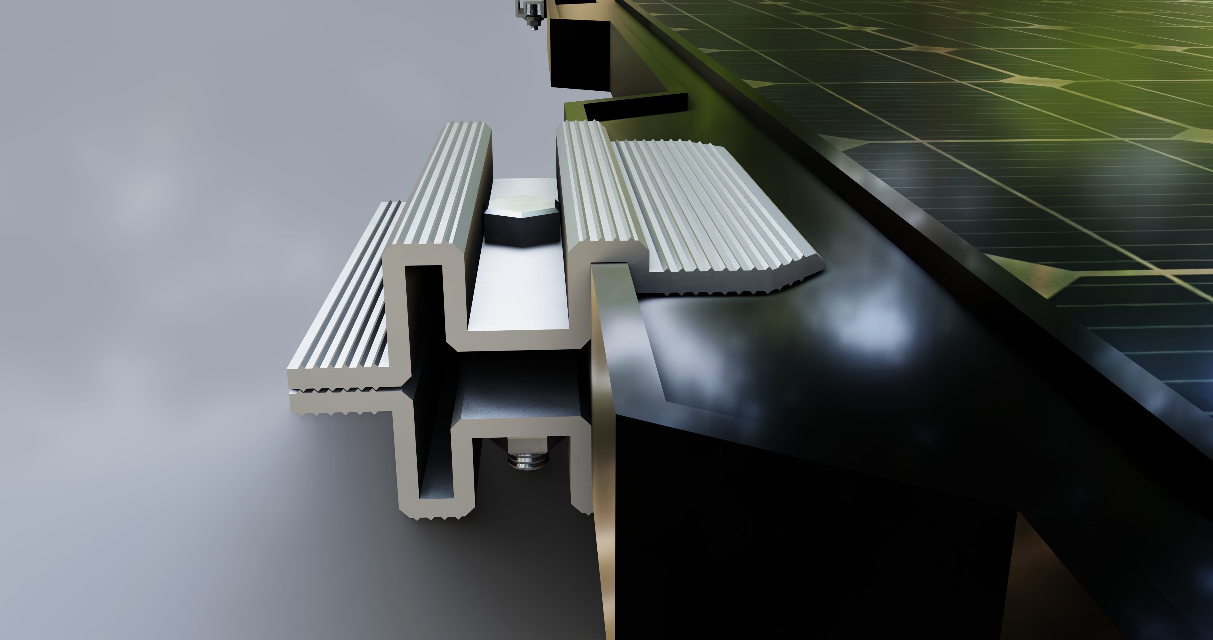 630W 2465x1134x35mm New Frame Solar Panel 3D model_12