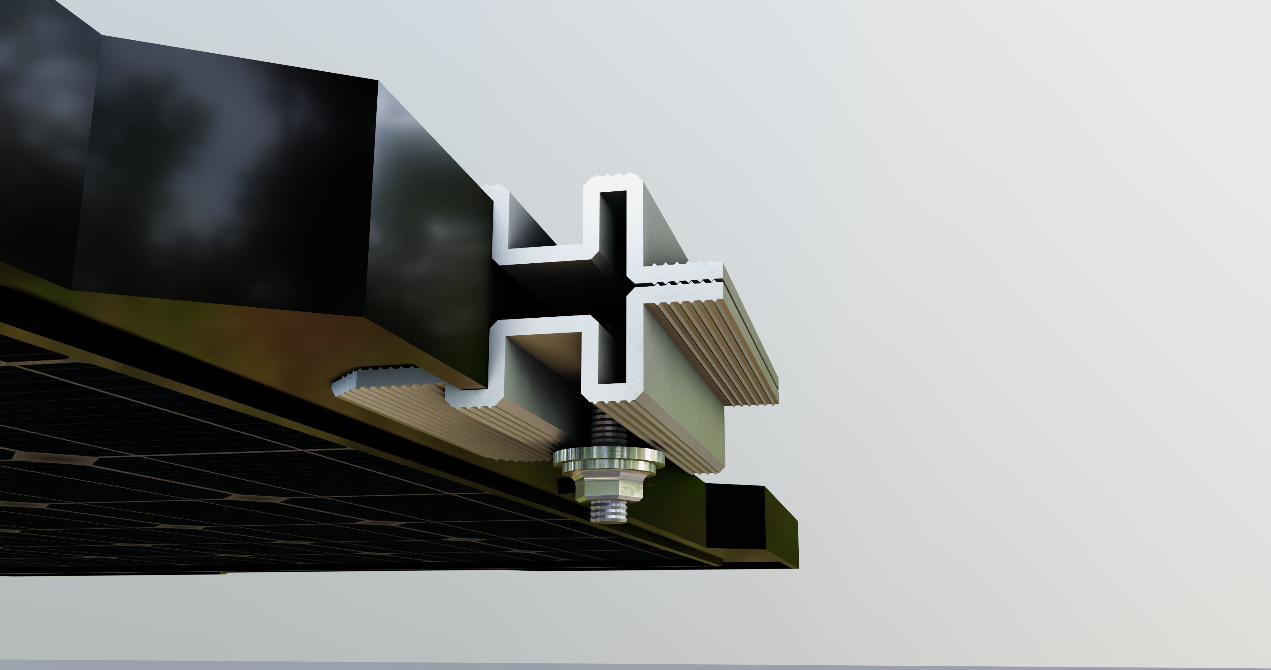 630W 2465x1134x35mm New Frame Solar Panel 3D model_15