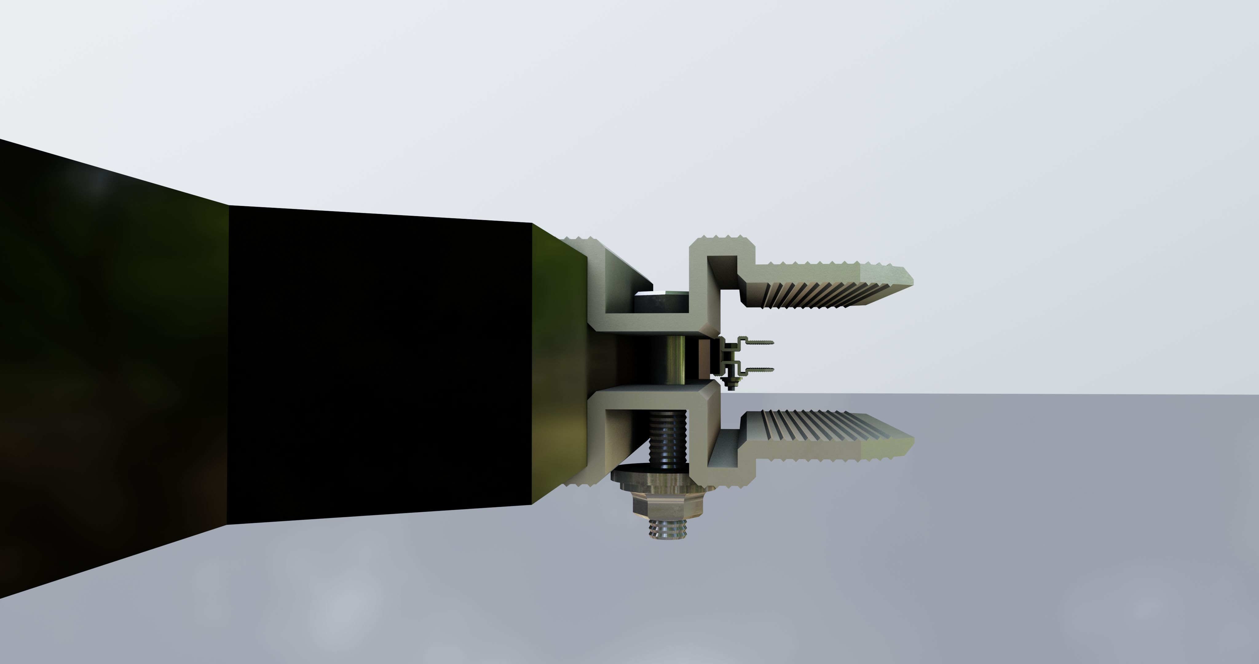 630W 2465x1134x35mm New Frame Solar Panel 3D model_9