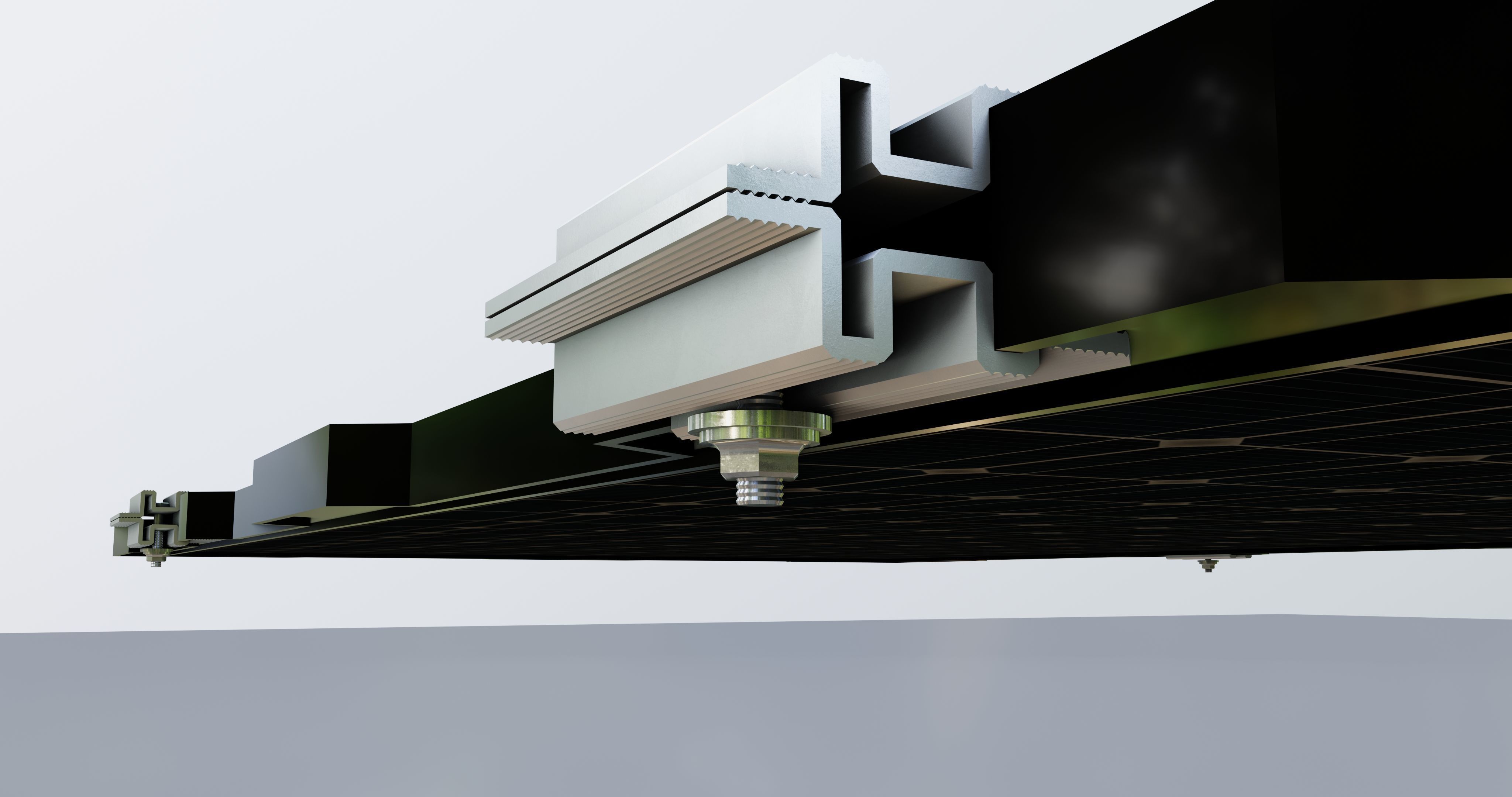 630W 2465x1134x35mm New Frame Solar Panel 3D model_14