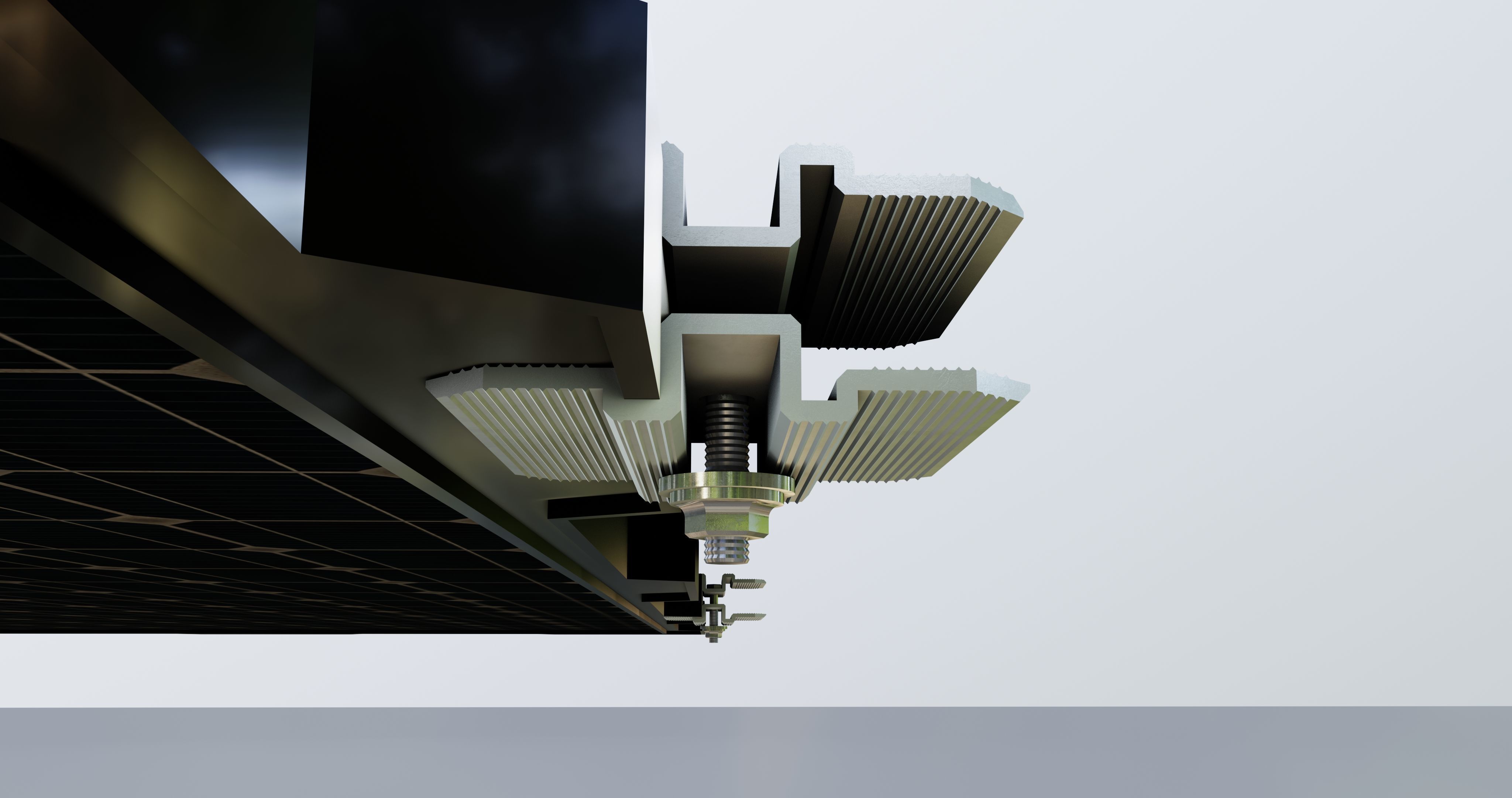 630W 2465x1134x35mm New Frame Solar Panel 3D model_10