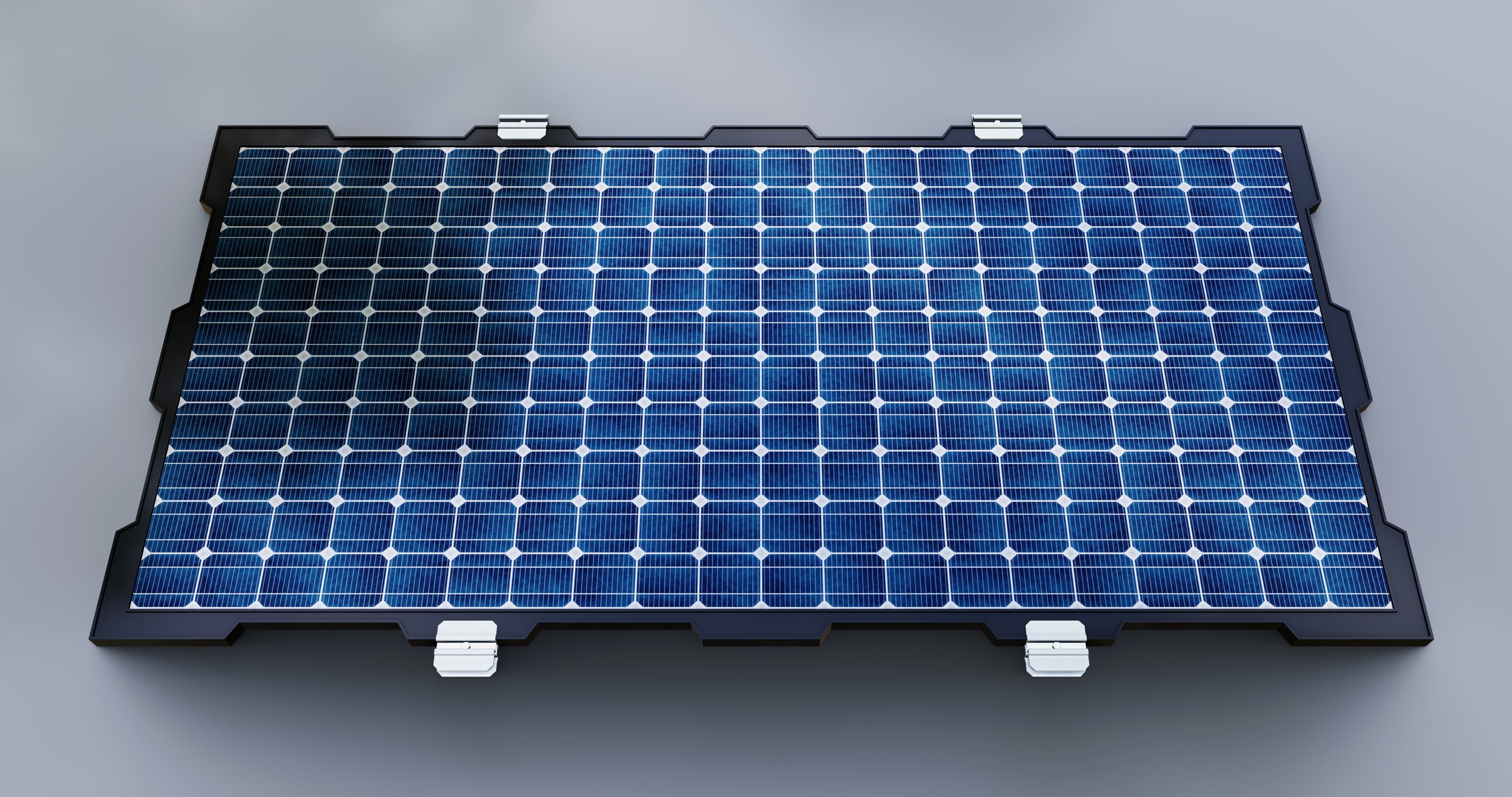 630W 2465x1134x35mm New Frame Solar Panel 3D model_5