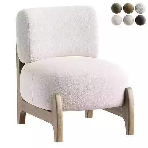 armchair white