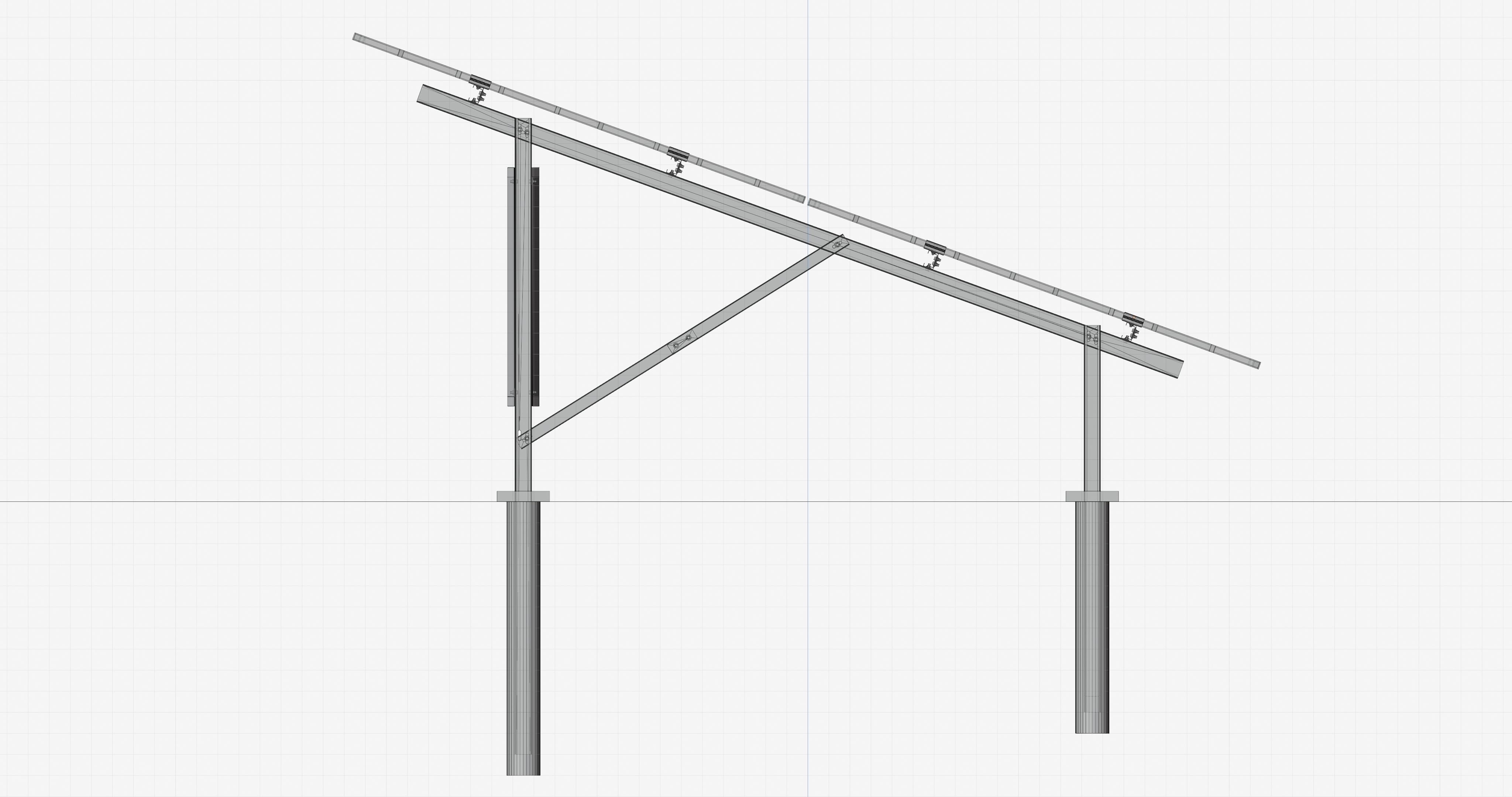 Sample Assembly for New Framed Solar Panel 3D model_29