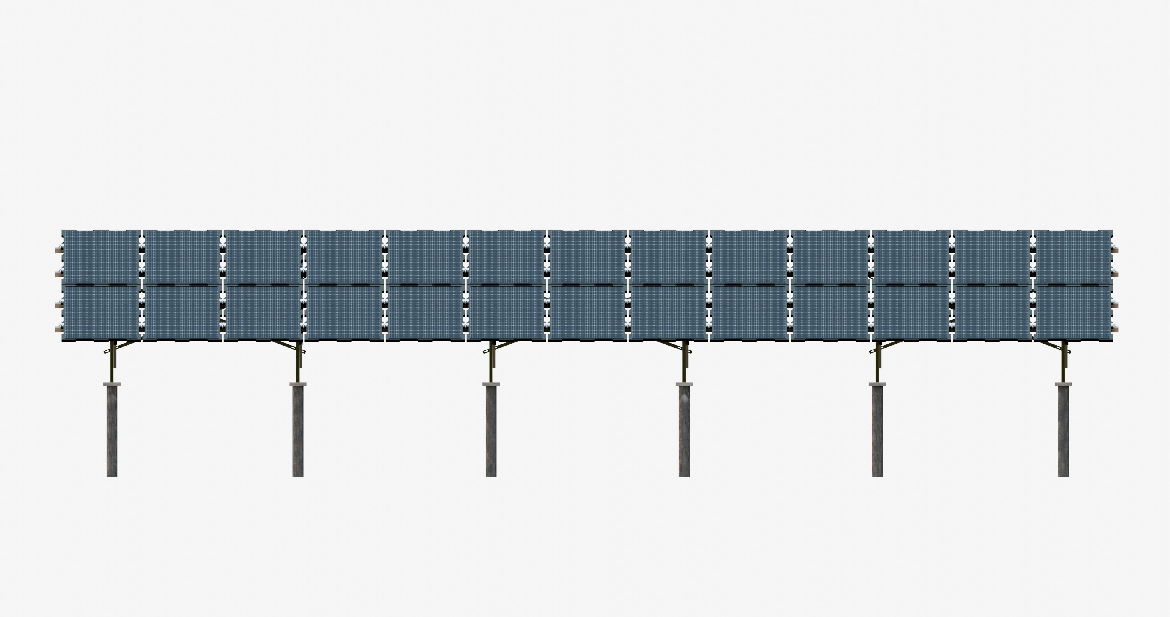 Sample Assembly for New Framed Solar Panel 3D model_9