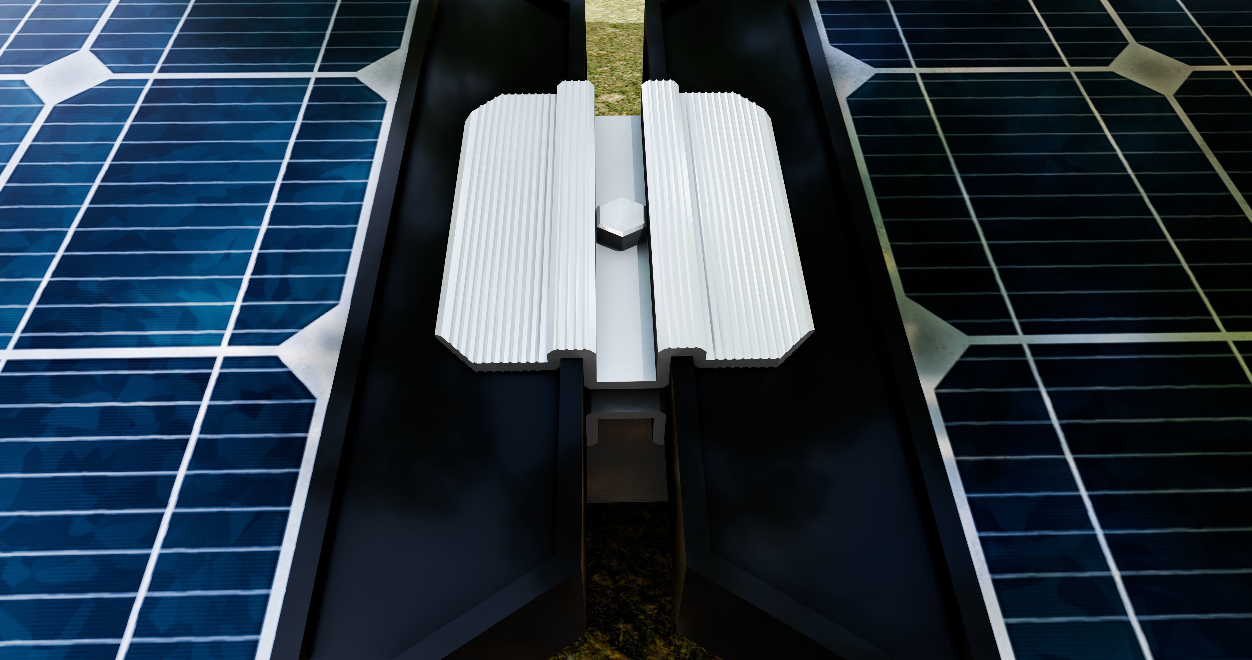 Sample Assembly for New Framed Solar Panel 3D model_22