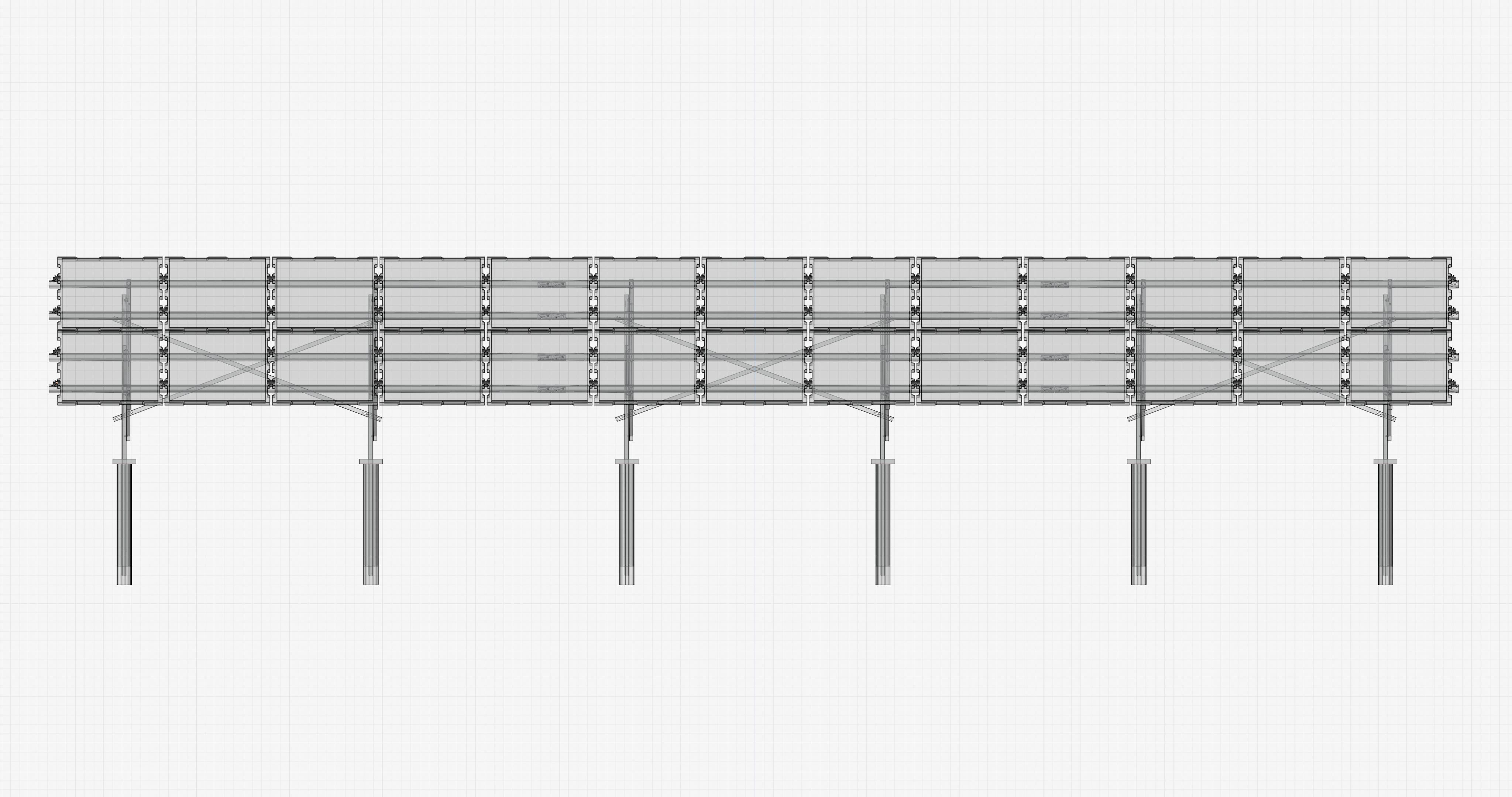 Sample Assembly for New Framed Solar Panel 3D model_28
