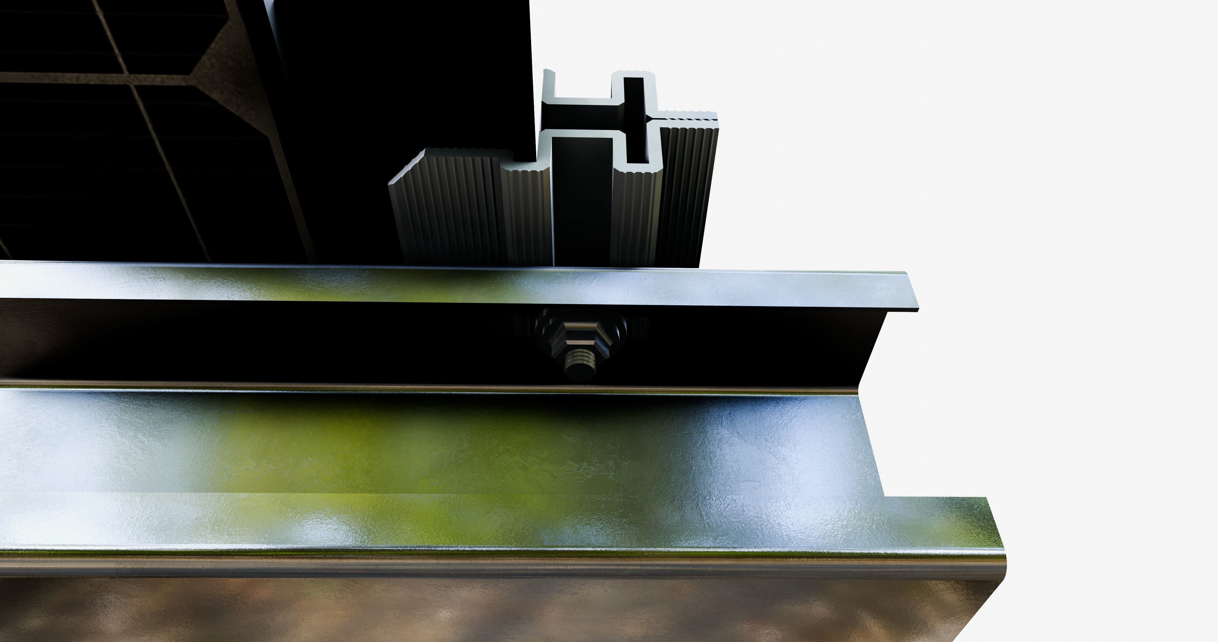 Sample Assembly for New Framed Solar Panel 3D model_20