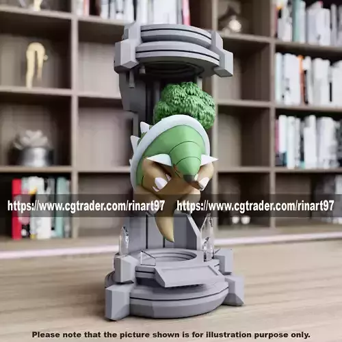 Torterra in the lab from pokemon