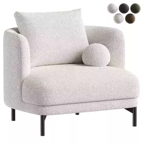 armchair white 5