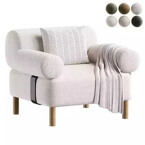 armchair white 6