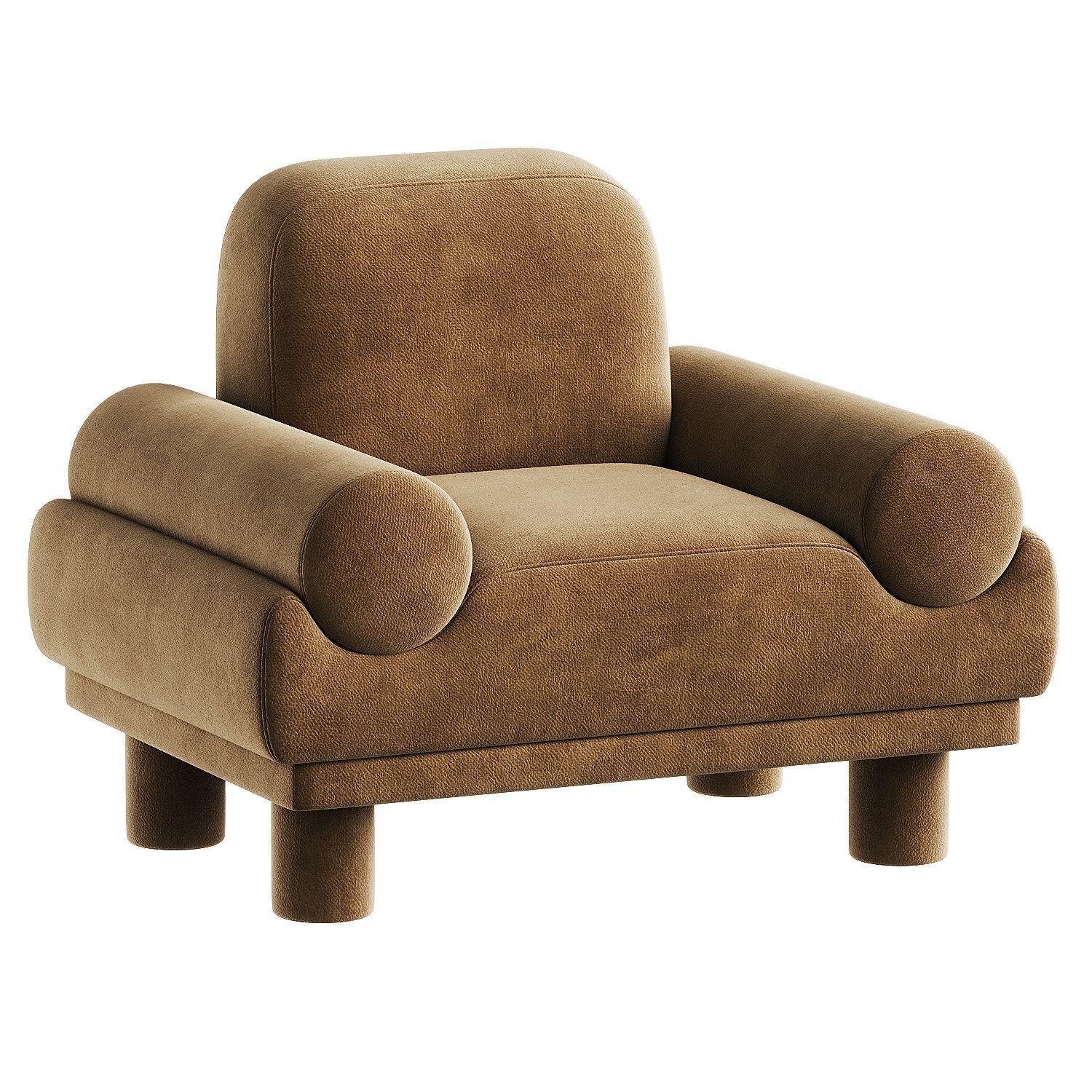 armchair 1 3D model_1
