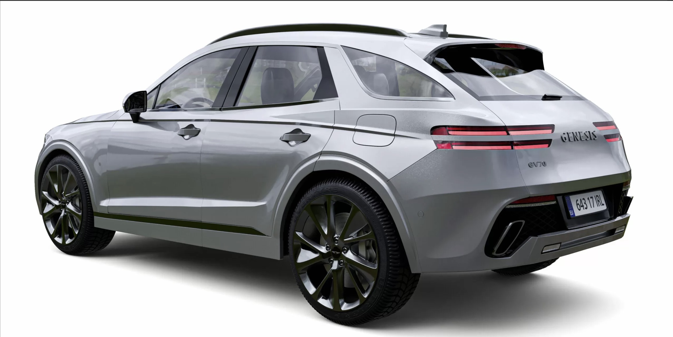 Genesis GV70 3D model_2