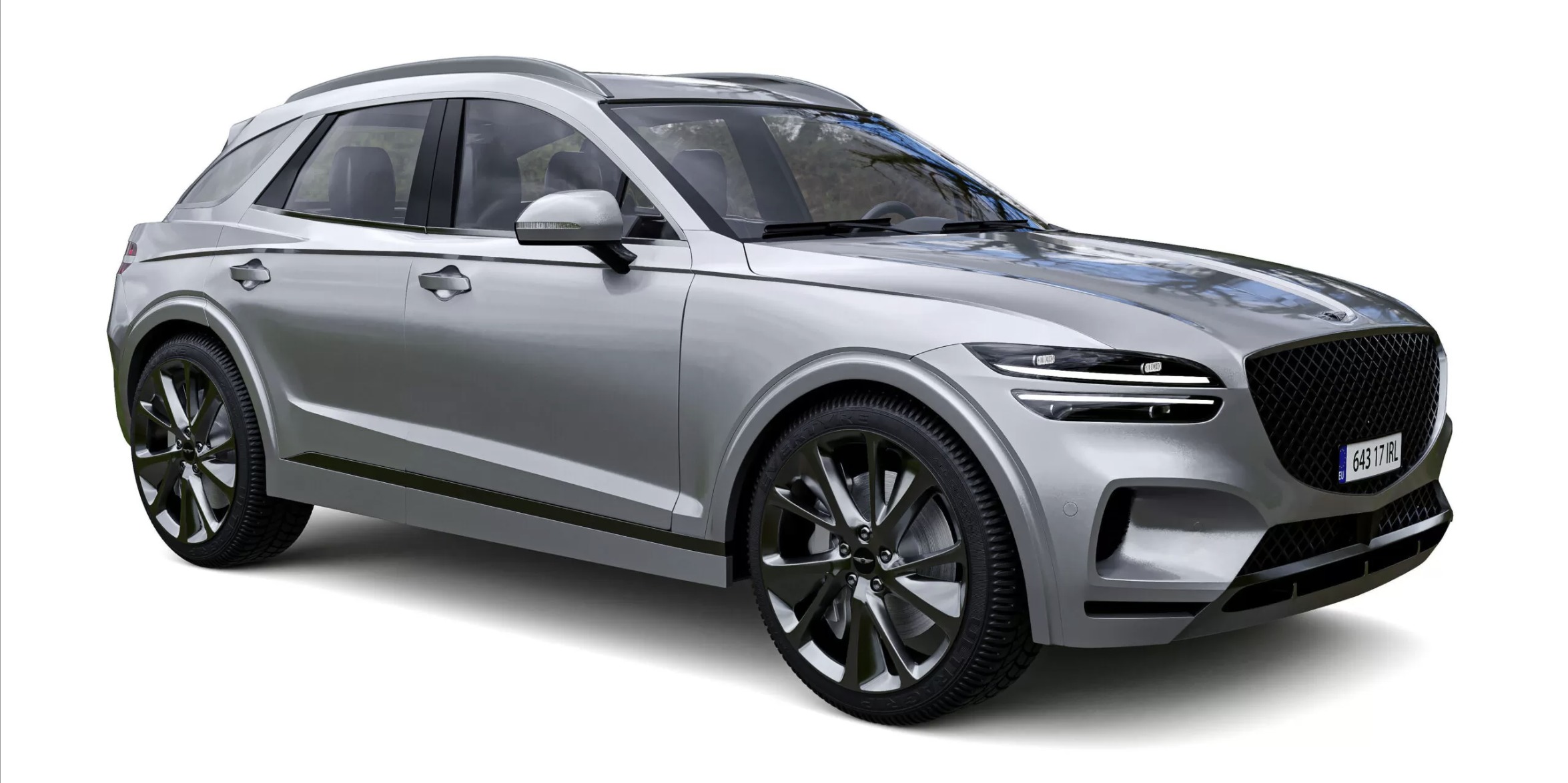 Genesis GV70 3D model_1