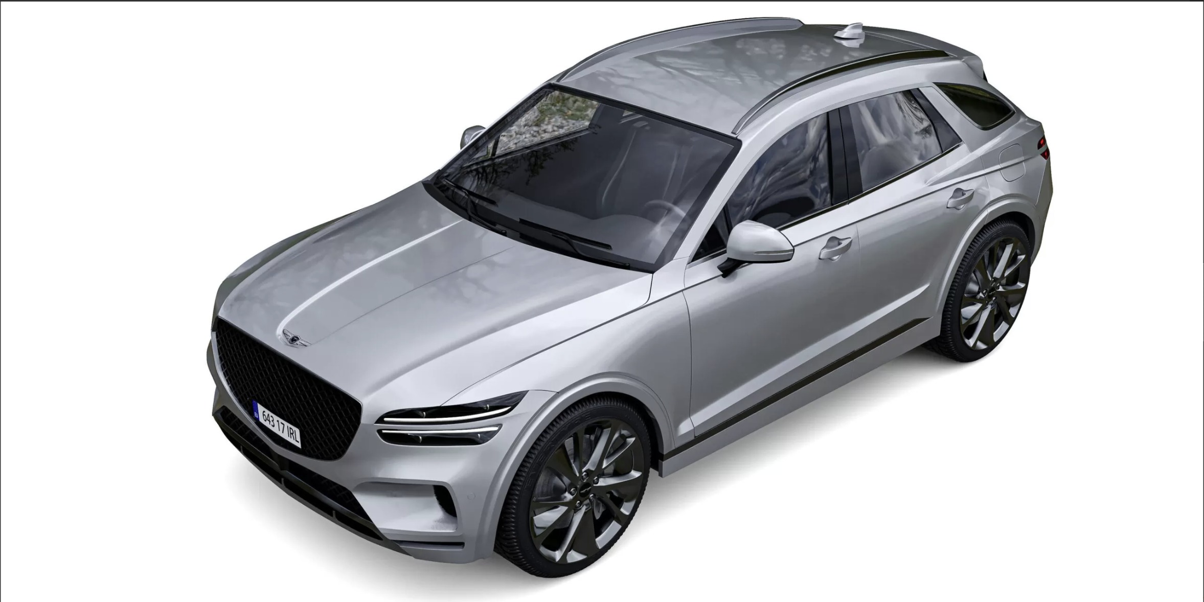 Genesis GV70 3D model_4