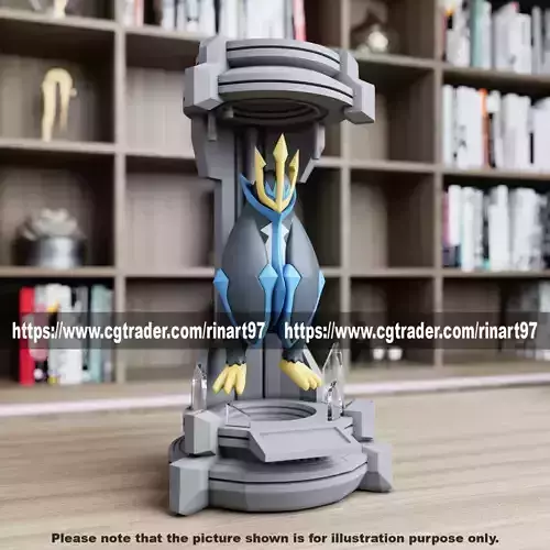 Empoleon in the lab from pokemon 3D print model
