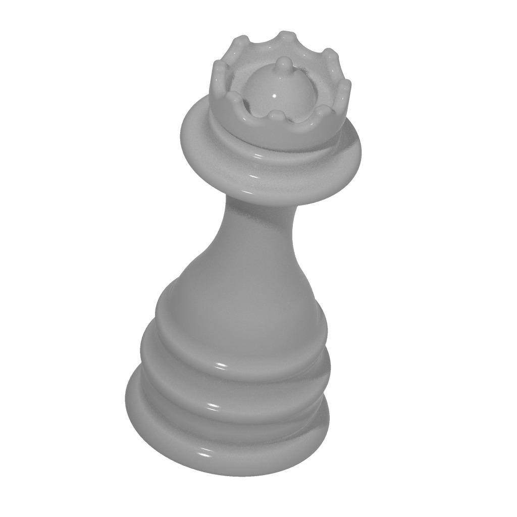 Chess Queen 3D print model_1