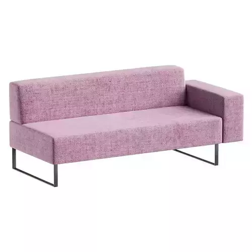 pink sofa