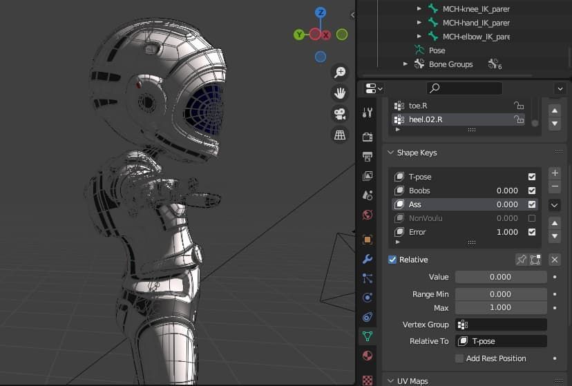 3D Chibi Astronaut - Customizable rigged Model Male or Female Low-poly 3D model_3