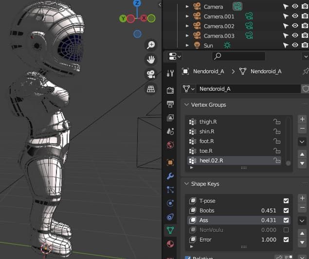 3D Chibi Astronaut - Customizable rigged Model Male or Female Low-poly 3D model_4