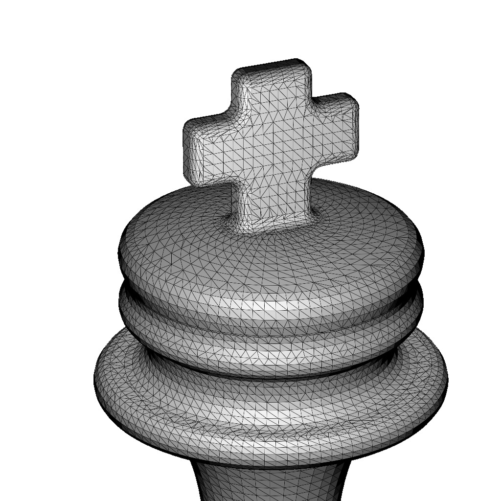 Chess King 3D print model_5