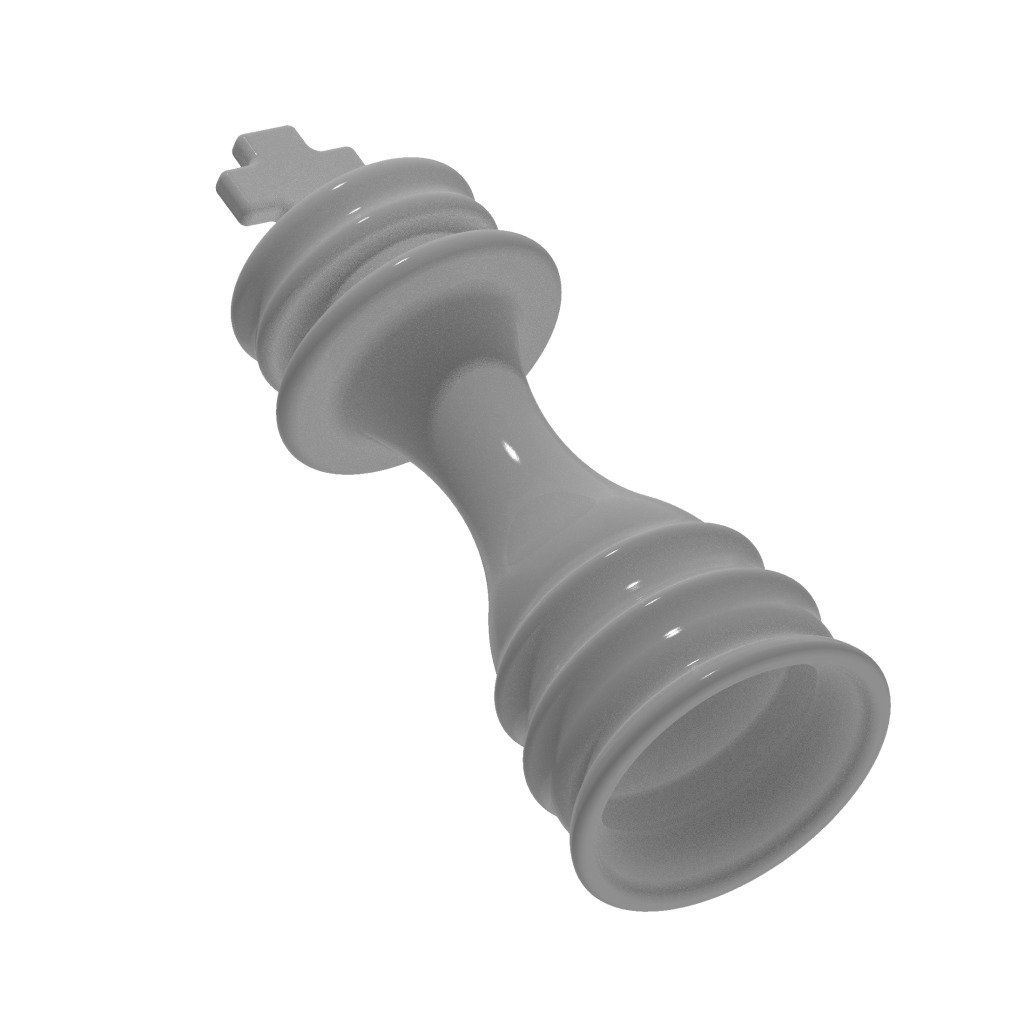 Chess King 3D print model_2