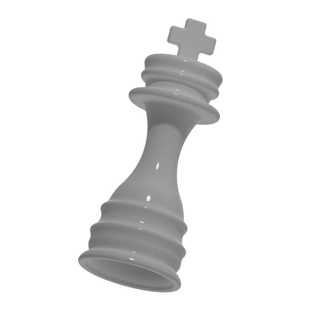 Chess King 3D print model_1