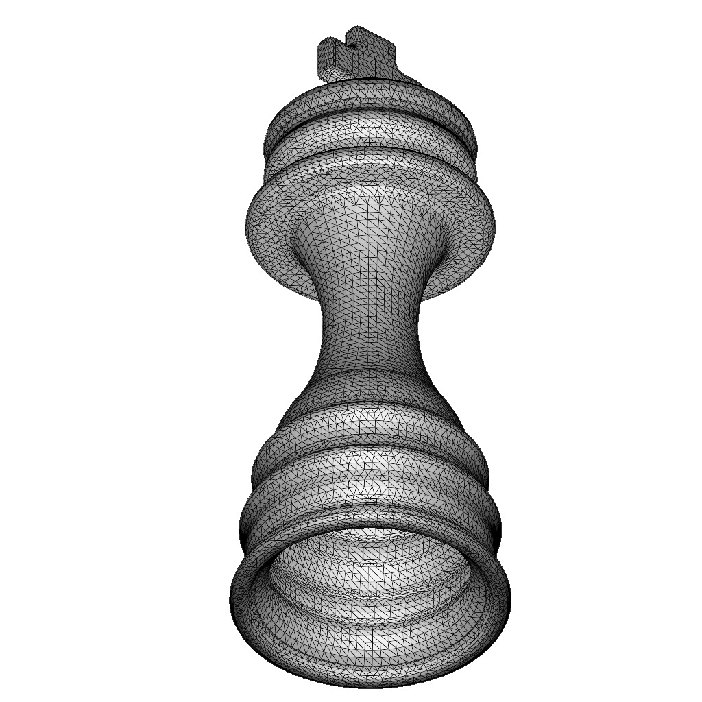 Chess King 3D print model_4