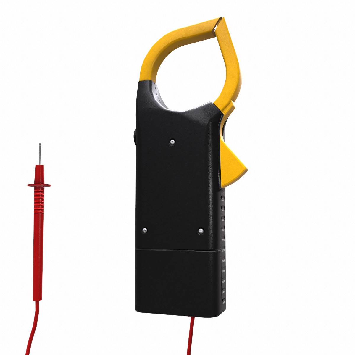Digital AC Clamp Meter Low Poly  Low-poly 3D model_3