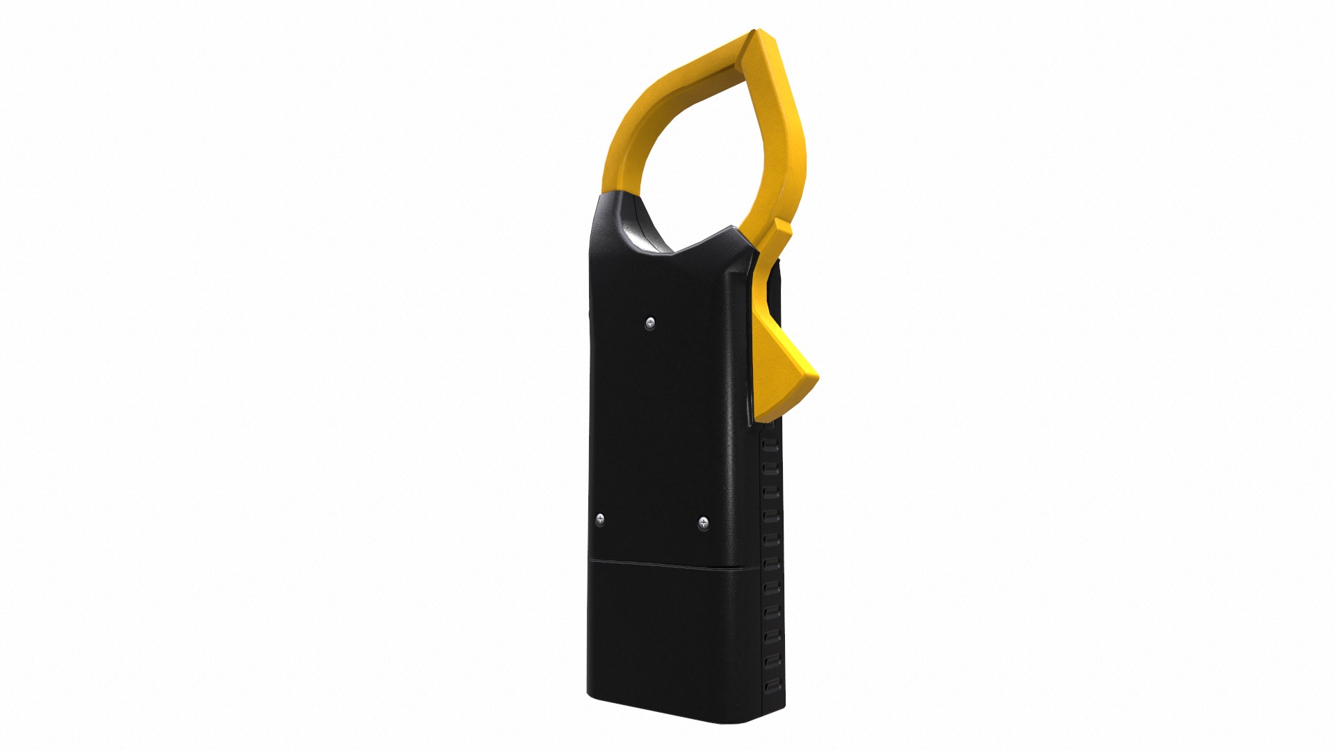 Digital AC Clamp Meter Low Poly  Low-poly 3D model_15